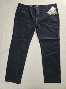 Johnny Bigg Denim Mens Dark Superflex Slim Jeans Size 50x32 - Picture 1 of 12