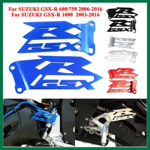 2PCS For SUZUKI GSXR1000 03-2016 GSXR 600/750 06-2016 Foot Peg Heel Plates Guard - Picture 1 of 16