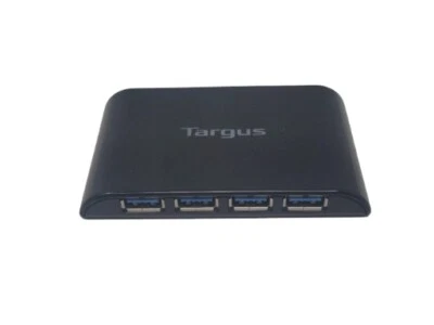 Targus Black Multi USB Hub 3.0 Powered 4 Port USB Hub N - Image 1 of 2
