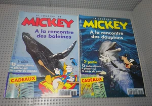 Journal de Mickey - #2325-2326 - Janvier 1997 - 30 Autocollants Partie 1 et 2 - Imagen 1 de 3