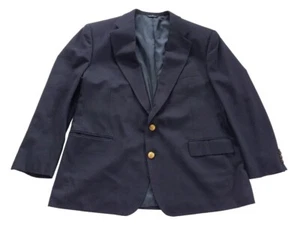 Abrigo Polo University Club Ralph Lauren Para Hombre Pecho 34 pulgadas Botones Dorados Lana EE. UU. - Imagen 1 de 21