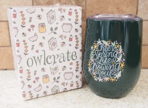 Taza de vaso verde resorte exclusiva Owlcrate 1 de 4 colección limitada 12 oz - Imagen 1 de 8