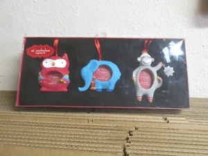   Ornament Frames set of 3 St. Nicholas Square NIB 2012 - Picture 1 of 2