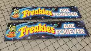 Vintage rare Ralston "Freakies Cereal" Collectible Bumper Stickers - 1987 MINT - Picture 1 of 14