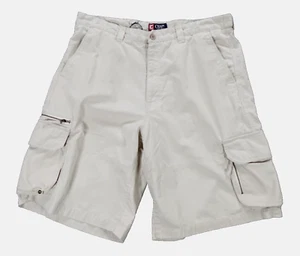 Chaps Cargo Shorts Men's Beige Size 38 Hiking Outdoors - Picture 1 of 22