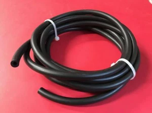 FUEL LINE 10' • NOS 3/16" x 3/8" OD Black Honda Suzuki Kawasaki Yamaha Vintage - Picture 1 of 1