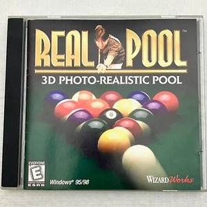 Real Pool Vintage PC Game for Win 95/98 c.1998 from WizardWorks - Bild 1 von 3