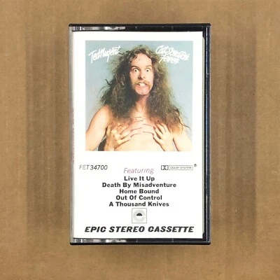 TED NUGENT Cassette Tape CAT SCRATCH FEVER 1977 Hard Rock Rare - Image 1 of 4