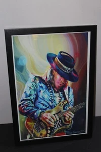 Stevie Ray Vaughn - Stampa 2015 (Patricia DeMoraes Art). - Foto 1 di 4