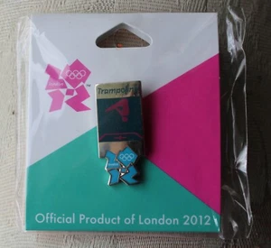 Buceo Londres 2012 Juegos Olímpicos Auténtico Insignia Botón Pin NUEVO - Imagen 1 de 1