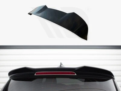 Maxton Design 3D Spoiler Extension/Cap/Wing for BMW M140i Gloss Black ABS