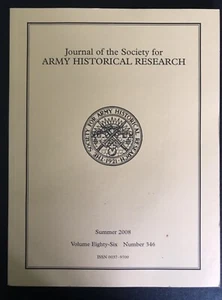 Journal of the Society for Army Historical Research, Summer 2008, Vol 86, No 346 - Picture 1 of 3