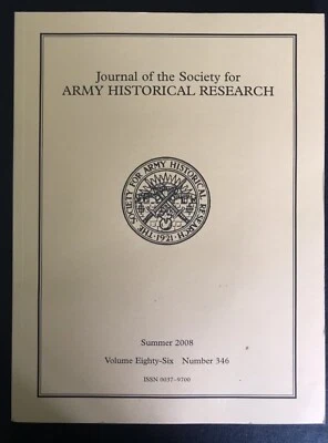 Journal of the Society for Army Historical Research, Summer 2008, Vol 86, No 346 - Image 1 of 3