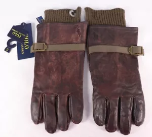 Guantes Ralph Lauren Para Hombre 2 en 1 Piel de Oveja y Lana Merino Talla S $225 Nuevos - Imagen 1 de 7