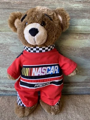Bearemy Bear Plush Retired Stuffed Animal 15" Teddy Bear Nascar Racing Jumpsuit - Image 1 of 4
