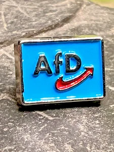AfD Pin  AfD Original , verchromt emailliert  (Kurzlogo) - Bild 1 von 5