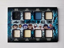 2019 Leaf NFL The Gr8test Of All Time Jim Brown, Sanders, Payton, Sayers, Emmitt