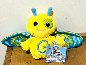 Ganz Webkinz A Peeking Zum Plush ZIP 8" Yellow & Blue NEW w/ Code - Picture 1 of 7