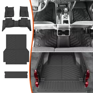 For 2005-2023 Toyota Tacoma Floor Mats Bed Mats Trunk Bed Liners Tailgate Mats - Picture 1 of 86
