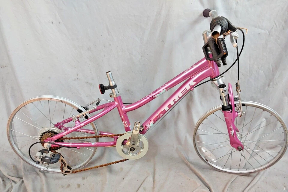 2005 Trek MT60 20" Kids Bike 6 Speed Suspension Shimano Grip Pink US Shipper!!! - Image 1 of 4