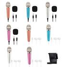 Portable Cell Phone 3.5mm With Headphone Stereo Speaker Mini Microphone