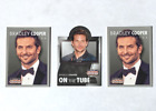 3 cartes Bradley Cooper 2015 Panini Americana : 2 bases #43 ; & sur le tube #25 !