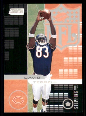 2001 Stadium Club Stepping Up #SU1 David Terrell - Image 1 of 2