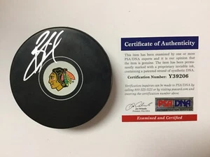 Brad Richards Signed Chicago Blackhawks Hockey Puck PSA/DNA COA Autographed a - Picture 1 of 3