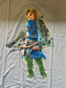 Loot Crate Gaming Exclusive Zelda Breath of the Wild Link T-Shirt 2XL - Picture 1 of 1