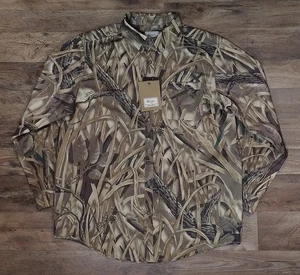 Avery Heritage Collection Chamois Shirt - Realtree Advantage Wetlands Camo- L - Picture 1 of 8