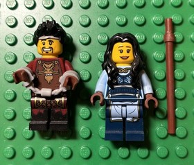 LEGO Ninjago Ray and Maya Hands of Time EXCLUSIVES to 70627 njo0288 njo0289