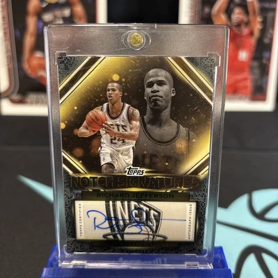 2025-26 Topps NBA Notch Signatures Auto Richard Jefferson Brooklyn Nets Foto 1 de 2