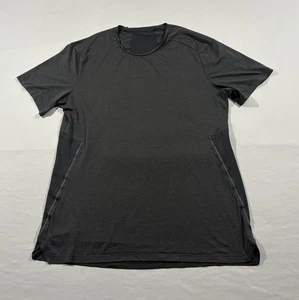 Lululemon Mens Short Sleeve Gray Fast Free Crew Neck Performance T-Shirt Sz S - Picture 1 of 8