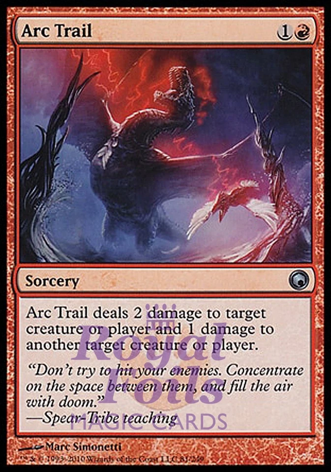 Arc Trail 1x FOIL SOM MTG Scars of Mirrodin Uncommon MINT red - Image 1 of 1