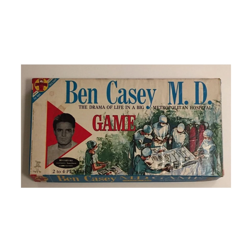 Boardgame Ben Casey M.D. Game Box Fair/VG+ - Image 1 of 1