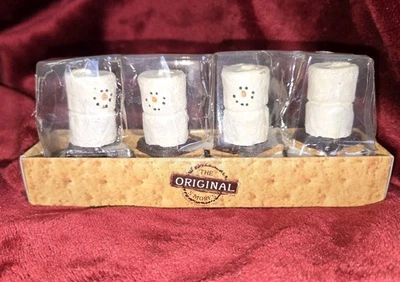 The Original S'Mores Tea Light Candles Midwest of Canon Falls Set of 4 Vintage - Image 1 of 4
