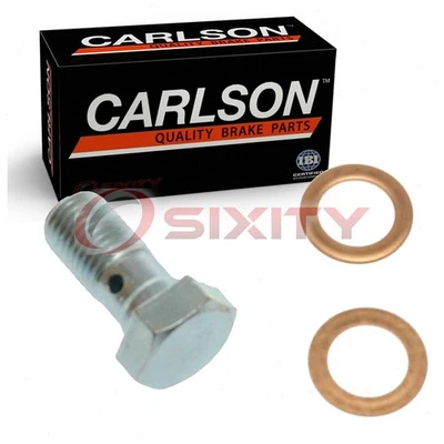 Carlson Front Brake Hydraulic Banjo Bolt for 1983-1993 Chrysler New Yorker cc - Image 1 of 4