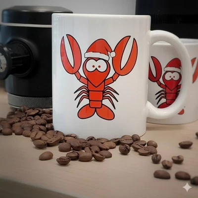 Large Lobster Novelty Mug For Charity - 11oz - Image 1 of 2