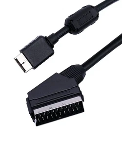 RGB SCART Cable Compatible for PS1/2/3(3.28 Feet) - Picture 1 of 7
