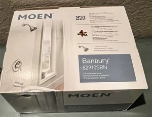 MOEN Banbury Rubinetto monocomando 1 spruzzo 1,75 GPM vasca/doccia cromato 82910SRN - Foto 1 di 2