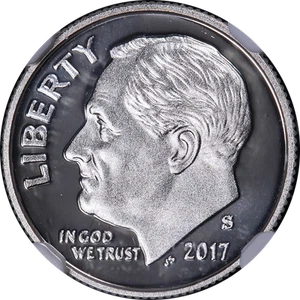 2017-S Silver Proof Roosevelt Dime Limited Edition Set NGC PF70 Ultra Cameo - Picture 1 of 4