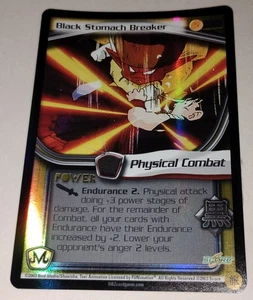 DBZ Dragon Ball Z Black Stomach Breaker F4 CCG Limited Babidi Saga FUNimation  - Bild 1 von 2