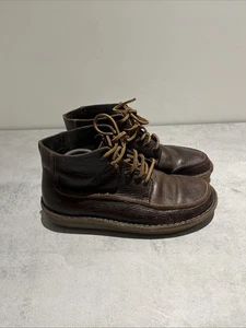 Clarks Natural Latex Brown Shoes Men’s Gum Sole UK9G - Picture 1 of 9