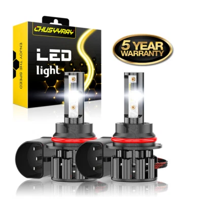 LED Headlight Bulbs Kit For Peterbilt 330 335 325 337 340 348 382 384 386 387 - Image 1 of 4