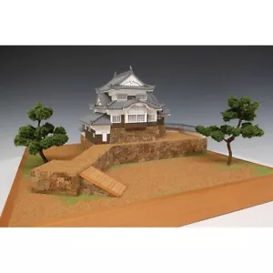 Woody Joe 1/150 Bitchu Matsuyama Castello Kit Modellismo Legno Matsuyamajyo Shiro - Foto 1 di 9