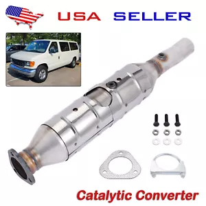 Catalytic Converter For Ford E-150 Van E250 E350 E450 5.4L 6.8L 1997 1998~2005 - Foto 1 di 12