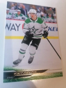 Traiding card WYATT JOHNSTON DALLAS STARS 2024 /25 UPPERDECK SERIES 1  - Bild 1 von 2