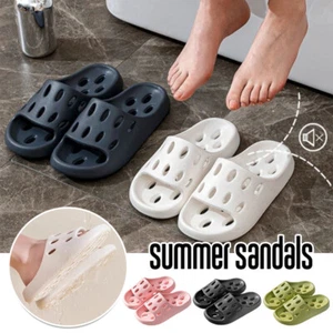 Home Hollow Non-slip Lightweight Slippers Personalized Comfortable Couples Shoes - Picture 1 of 29