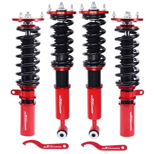 Front & Rear Coilover Kit for BMW 5 Series E60 Sedan 04-10 Suspension Lowering - Picture 1 of 12