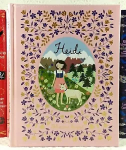 HEIDI Spyri NEW Leather Bound Collectible Classic Hardcover JESSIE WILLCOX SMITH - Imagen 1 de 4